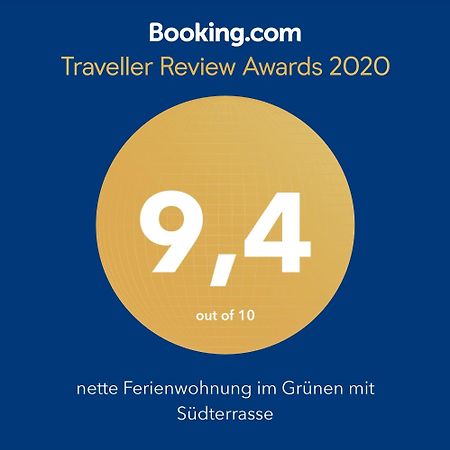 Nette Ferienwohnung Mit Eigenem Eingang Und Sonnenterrasse 아이슈타인 외부 사진